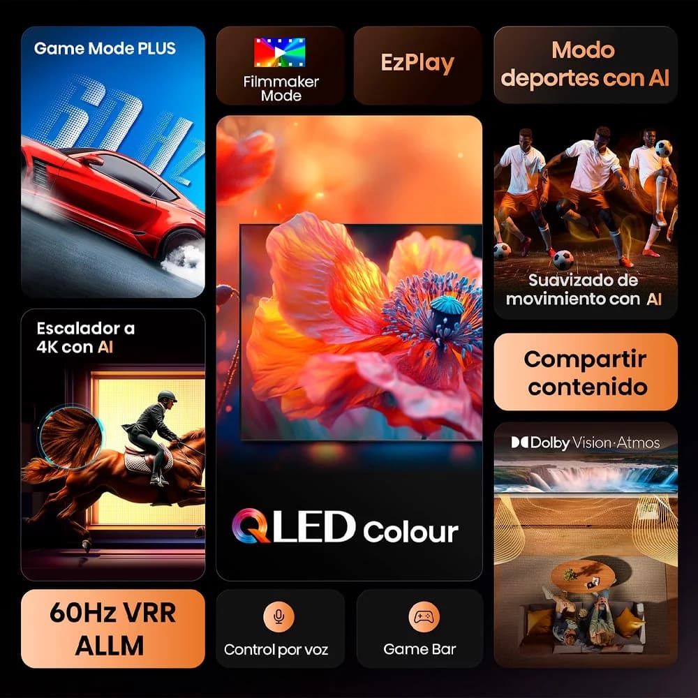 Televisor QLED Hisense 75" Q6Q — imagen 5