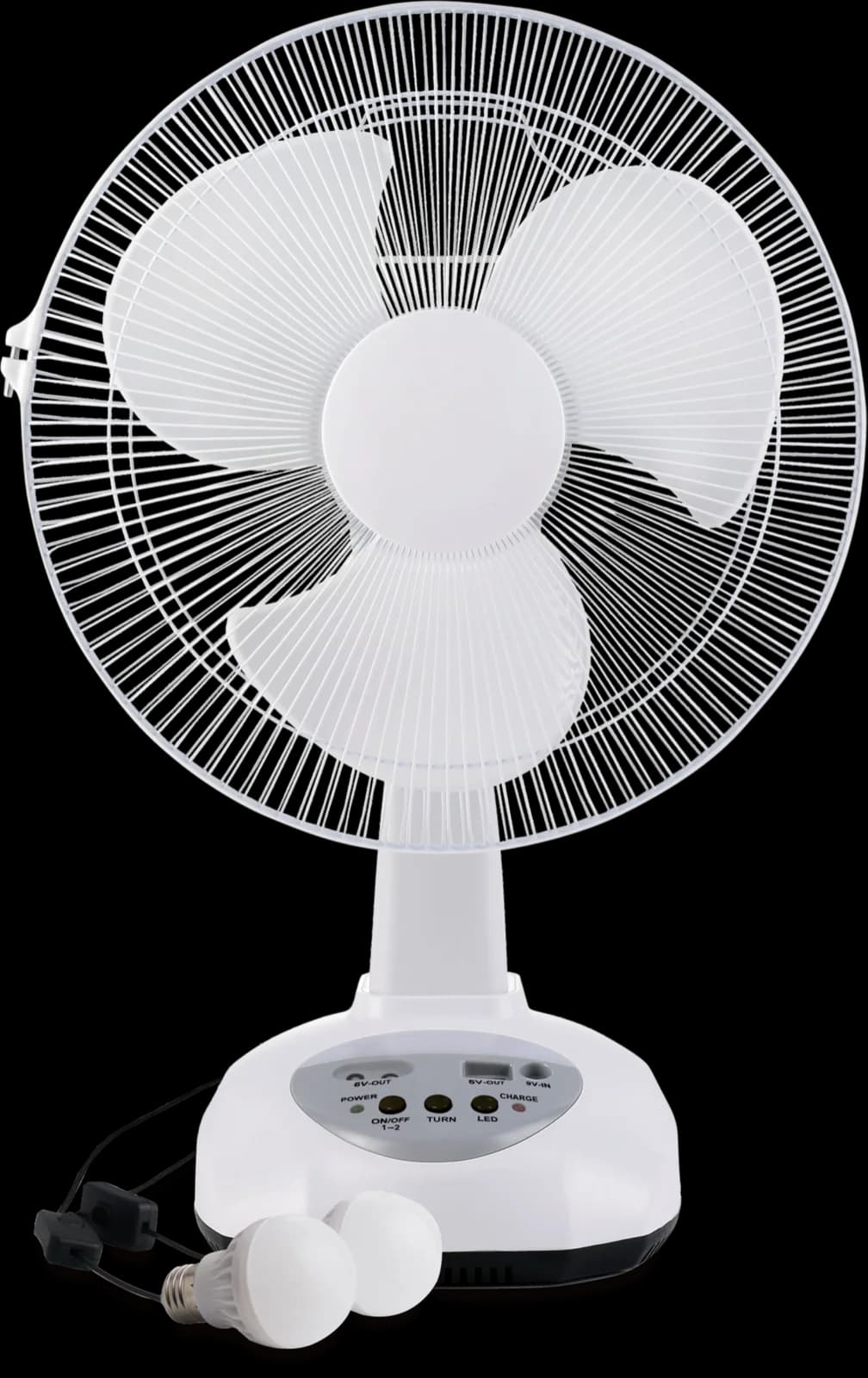 Abanico Solar Recargable