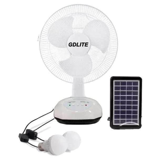 Abanico Solar Recargable — imagen 2