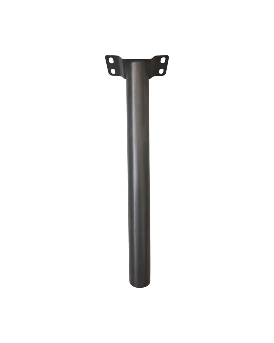 Brazo Negro para Lámparas de Calle LED y Solar