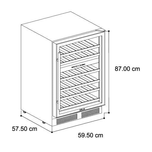Vinera Empotrable 46 Botellas — imagen 2