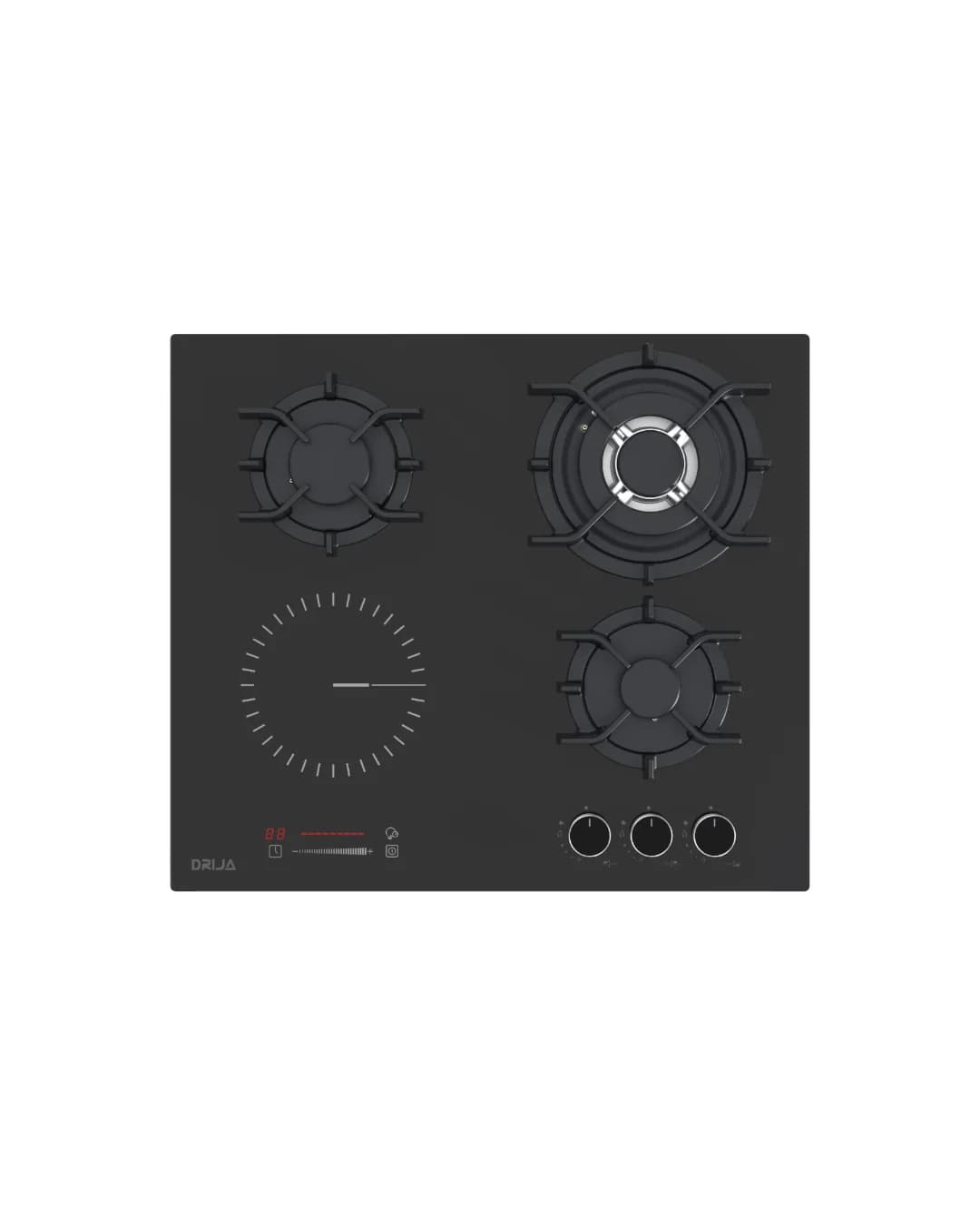 Estufa Empotrable Dual Gas y Eléctrica 60 cm — imagen 2