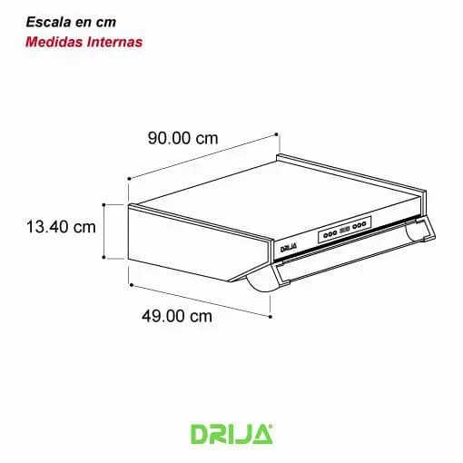Extractor de Grasa Compacto 90 cm — imagen 2