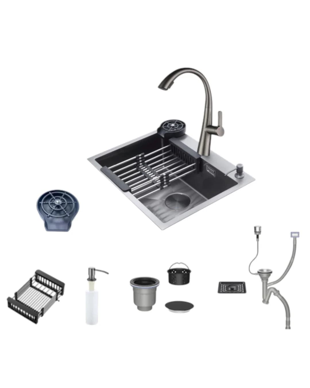 Fregador de Cocina de Lujo 61 cm