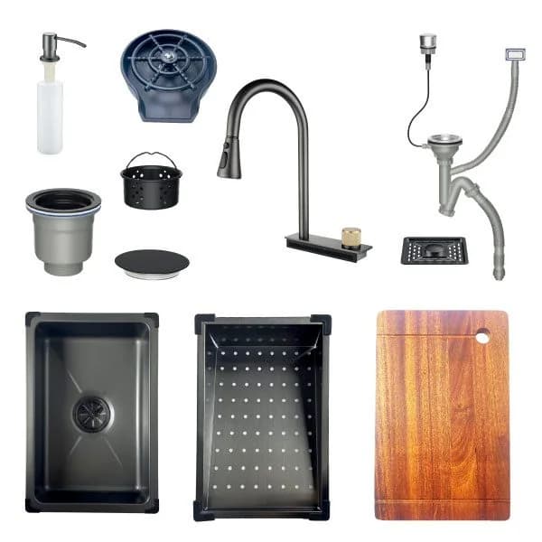 Fregador de Cocina 75 cm Acero Inoxidable 304 — imagen 2