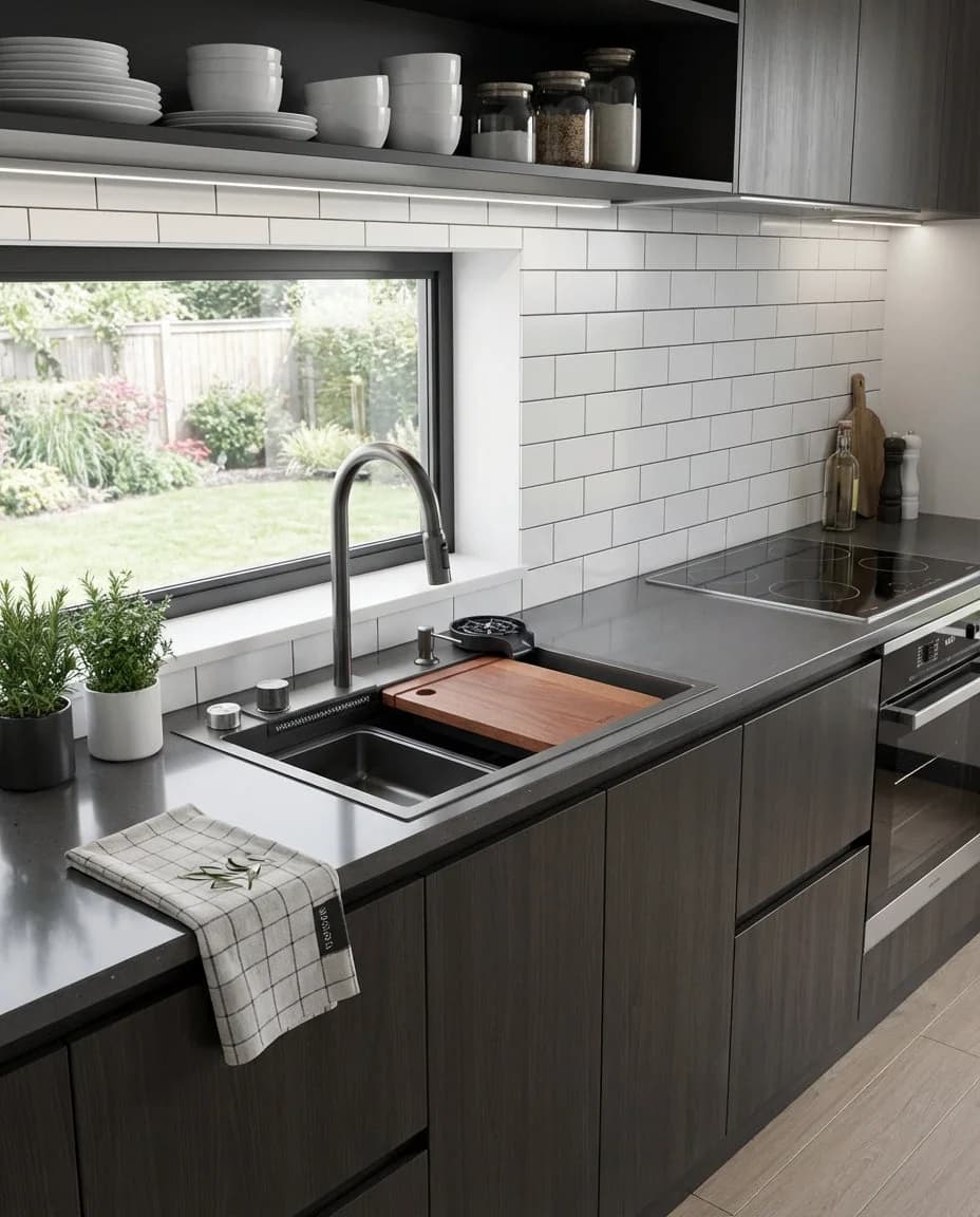 Fregador de Cocina de Lujo 68 cm — imagen 2