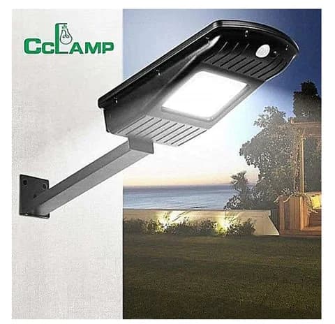 Lampara Solar De 30w Con Panel Solar Incorporado — imagen 2