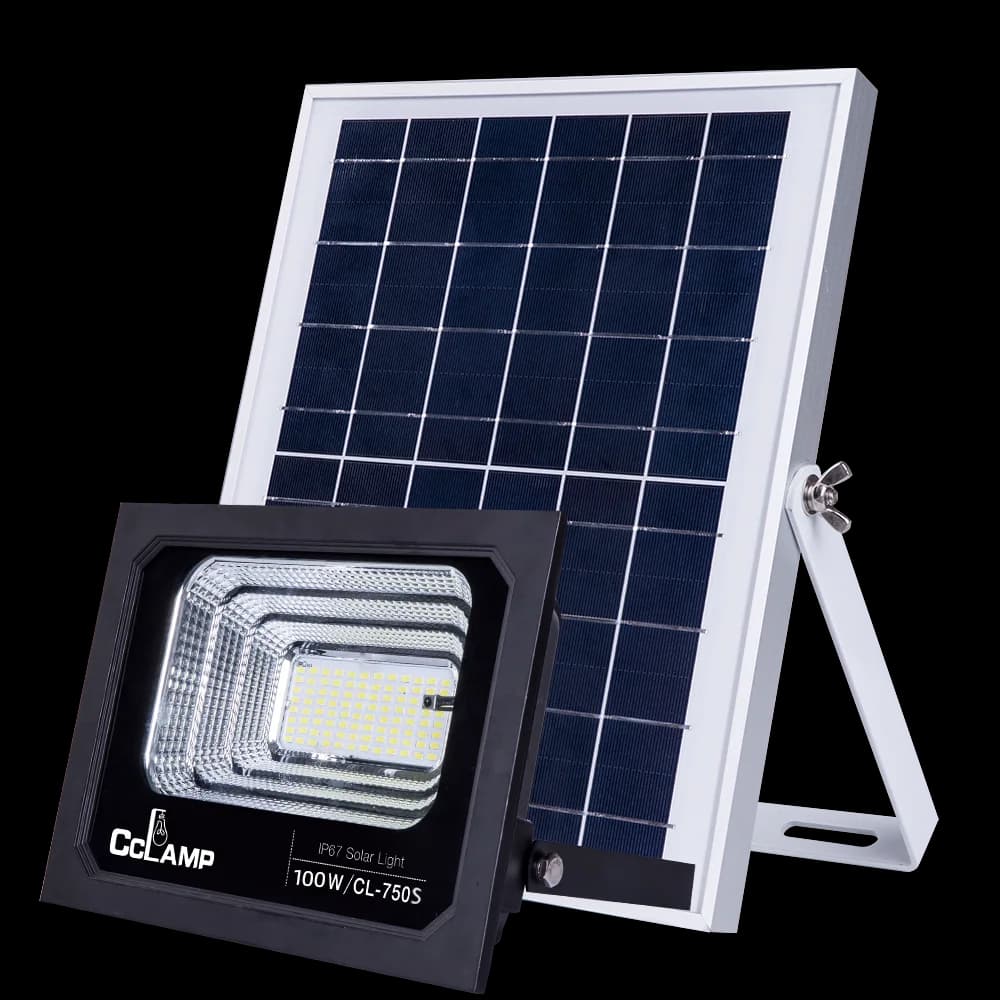 Reflector Solar led 10W Con Panel Solar — imagen 2