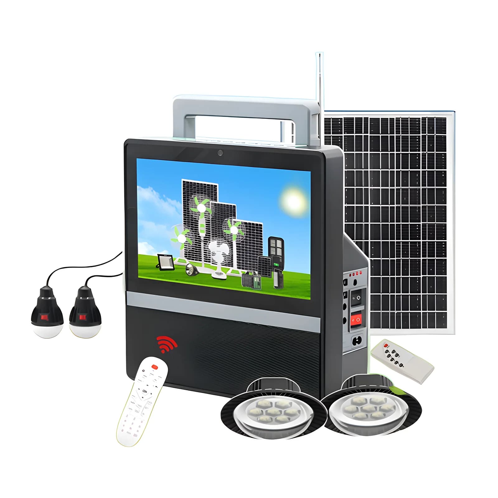 Televisión Portátil Solar