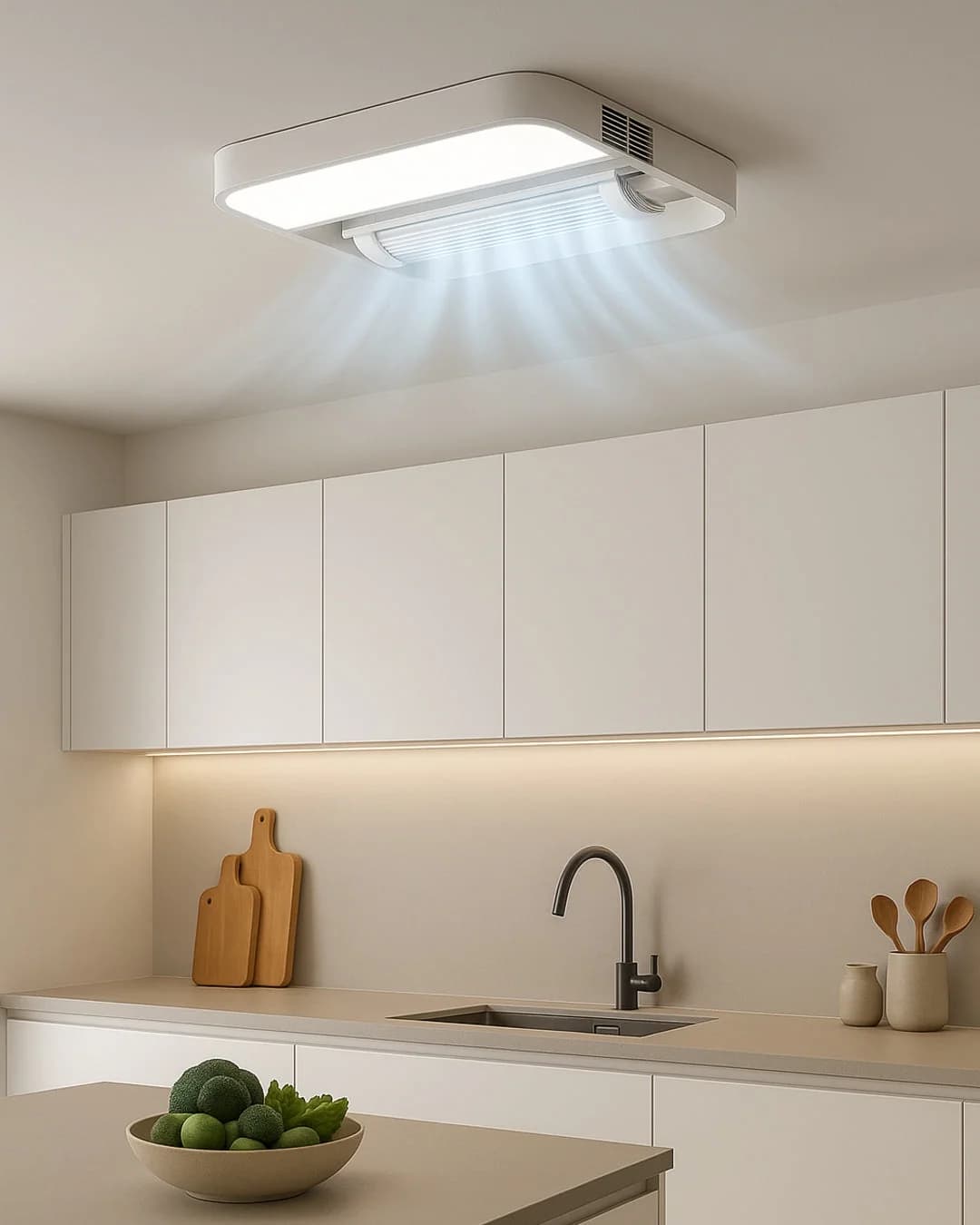 Ventilador de Techo LED Cct sin Aspas Blanco Cct — imagen 2