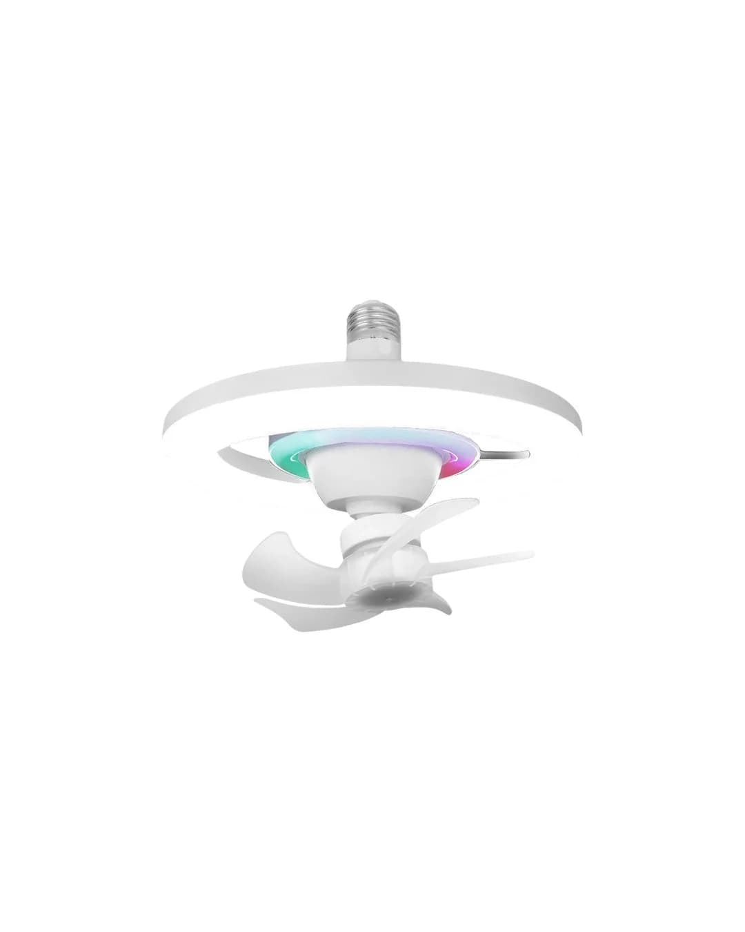 Ventilador LED Base E27 Color Blanco