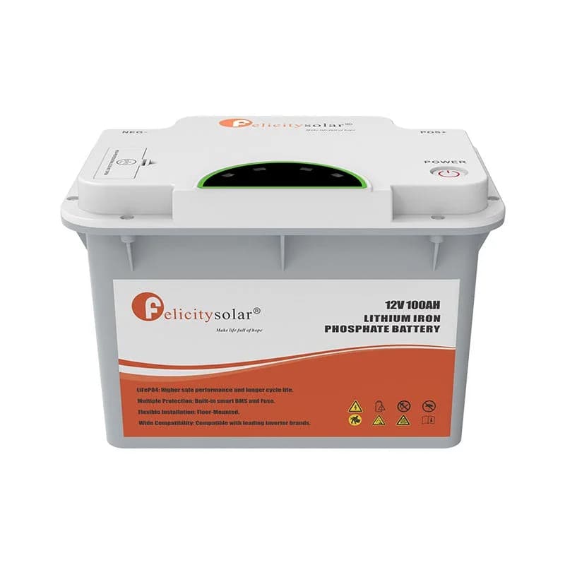 Batería de Litio LiFePO4 Felicity 12.8V 100 Ah (FLA-12100)
